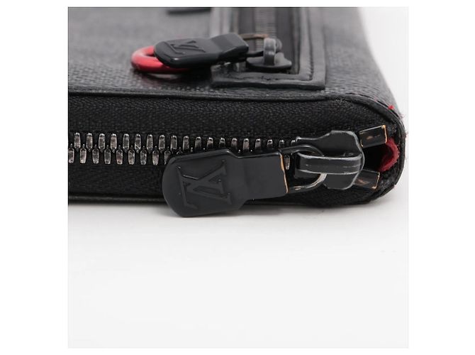Portefeuille Utility Zippy Louis Vuitton Damier Graphite Noir - vue 10