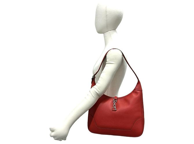 Hermès Hermes Trim 31 Schultertasche Rot - Ansicht 2