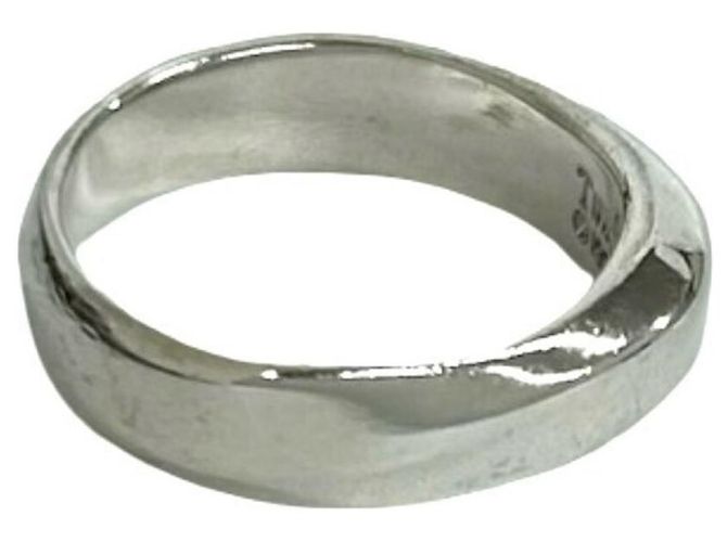 Autre Marque Anello Tiffany Vintage Knife Edge Argento - vista 5