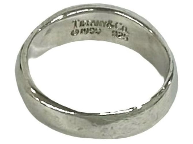 Autre Marque Anello Tiffany Vintage Knife Edge Argento - vista 6