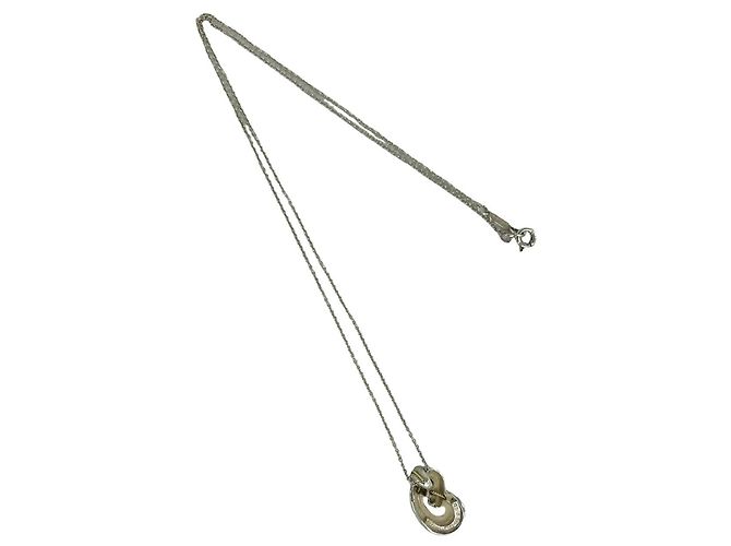 Autre Marque Collana Tiffany Twist Knot Argento D'oro - vista 6