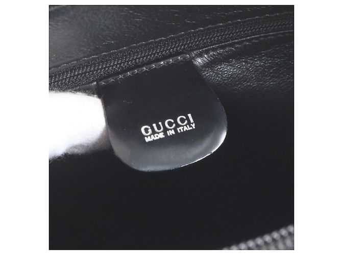 Borsa a tracolla Gucci in pelle di vitello nera Nero - vista 8