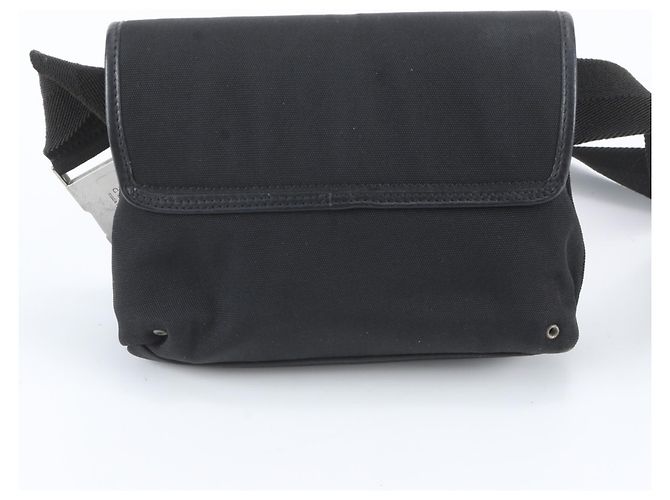 Borsa a tracolla 2-Way Gucci in pelle e nylon Nero - vista 4