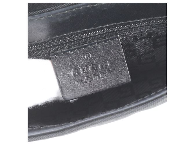 Borsa a tracolla 2-Way Gucci in pelle e nylon Nero - vista 9