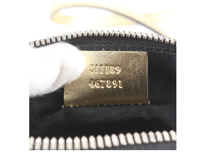 Gucci x SEGA Collaboration Leder-Schultertasche Golden - Ansicht 10