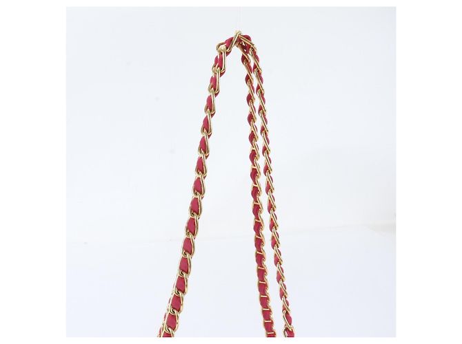 Tote Prada Quilted Leather 2-Way Chain Shoulder Bag Pink - view 3
