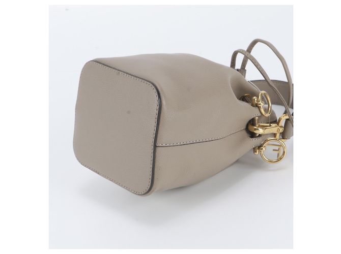 Fendi Mini Mon Trésor 8BS010 Leder Handtasche - Ansicht 4