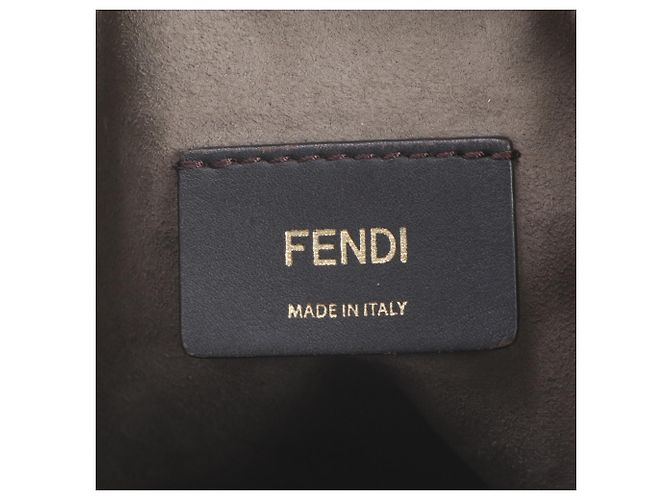 Fendi Mini Mon Trésor 8BS010 Leder Handtasche - Ansicht 8