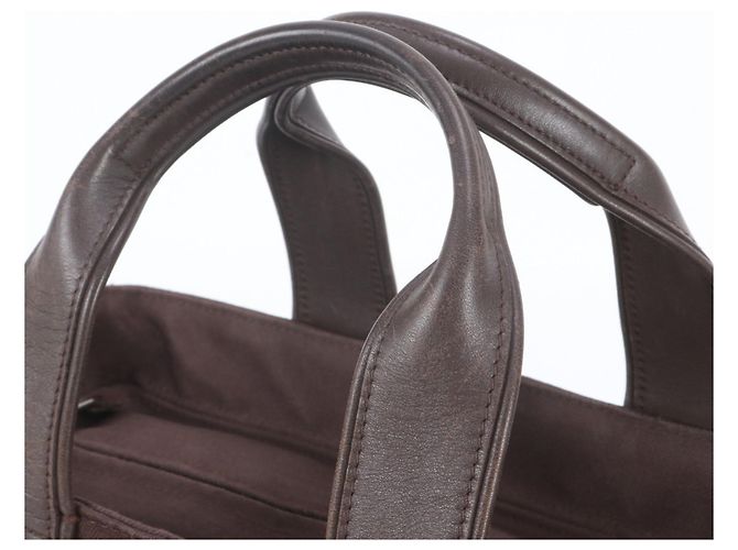 Hermès Saco Tote Hermes Acapulco PM Marrom - vista 2