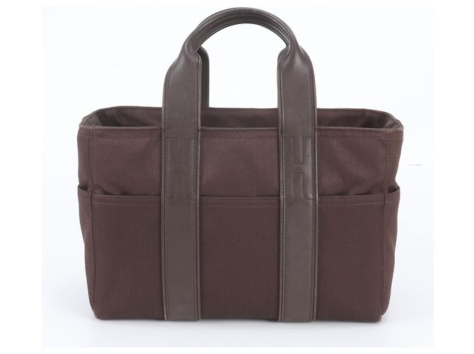 Hermès Saco Tote Hermes Acapulco PM Marrom - vista 3