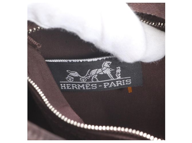 Hermès Saco Tote Hermes Acapulco PM Marrom - vista 8