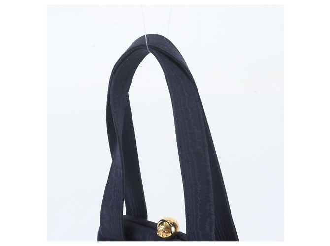 Borsa a mano/Tote Bag Chanel Blu - vista 2