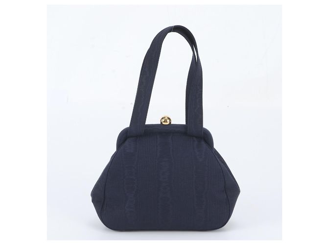 Borsa a mano/Tote Bag Chanel Blu - vista 3