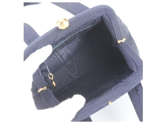 Borsa a mano/Tote Bag Chanel Blu - vista 7