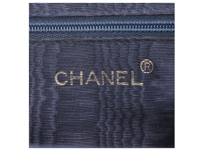 Borsa a mano/Tote Bag Chanel Blu - vista 8