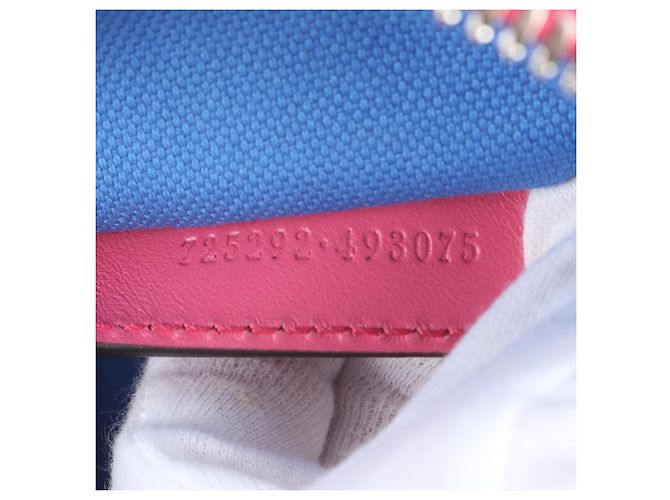 Borsa Boston Mini Duffle Gucci GG Embossed Rosa - vista 10