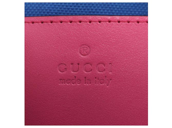 Borsa Boston Mini Duffle Gucci GG Embossed Rosa - vista 9