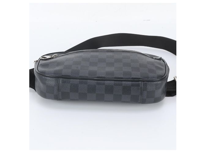 Pouch Louis Vuitton Damier Graphite Ambrelle Nero - vista 8