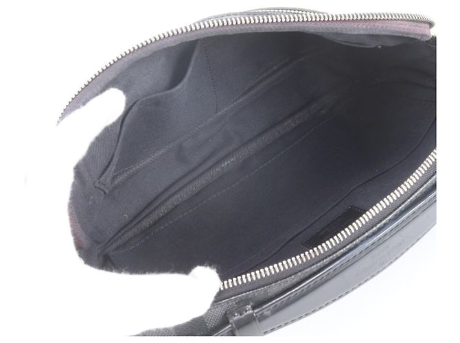 Pouch Louis Vuitton Damier Graphite Ambrelle Nero - vista 9