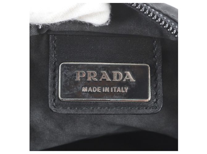 Borsa a tracolla Prada da uomo Nero - vista 8