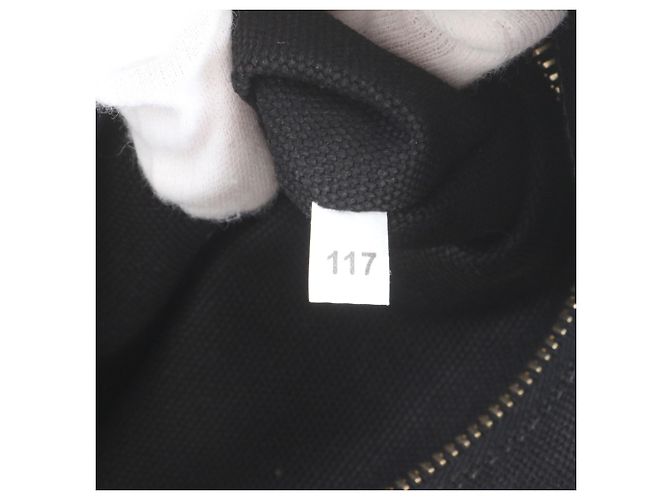 Tote Prada Canapa 2-Way Handtasche in Schwarz - Ansicht 10