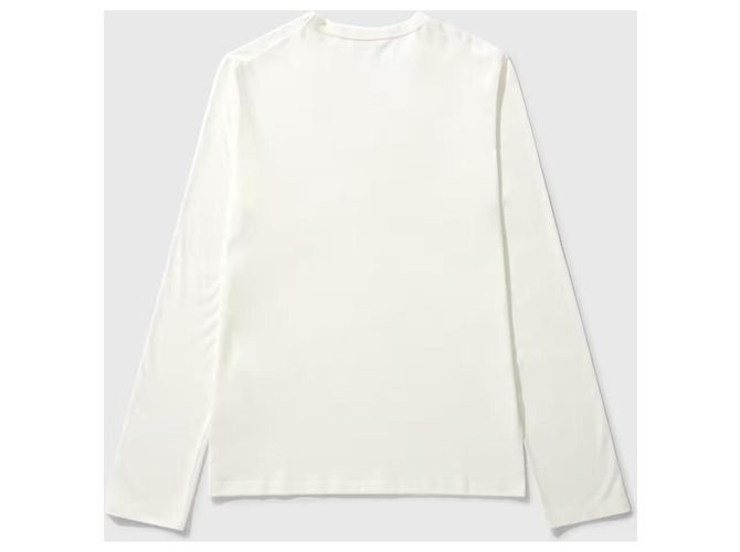 Jil Sander+ Langarm T-Shirt aus Bio-Baumwolle - Weiß - Ansicht 2