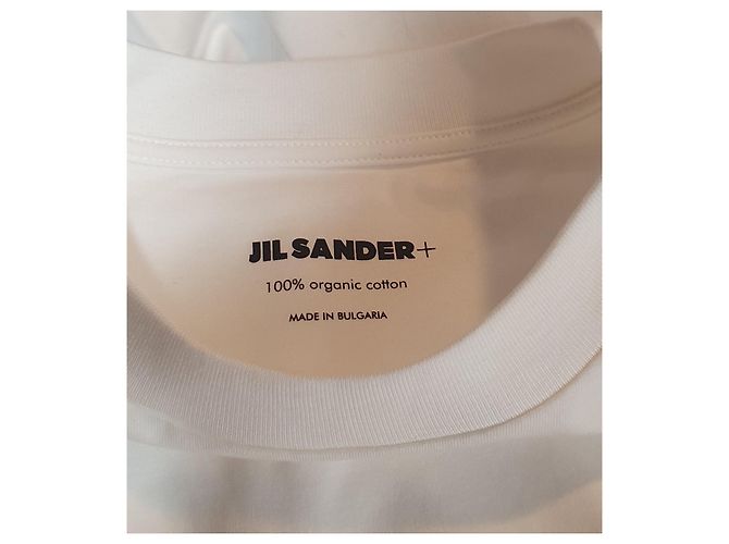 Jil Sander+ Langarm T-Shirt aus Bio-Baumwolle - Weiß - Ansicht 5
