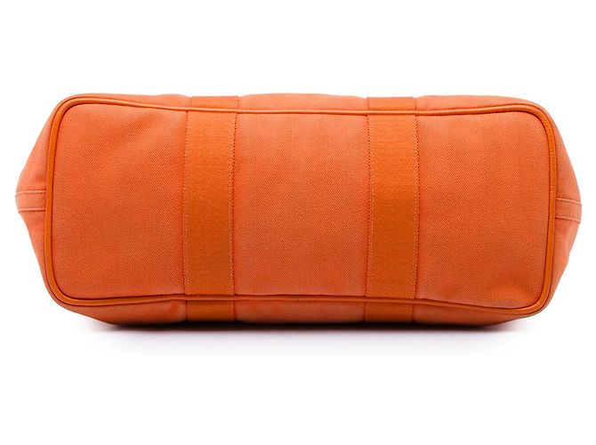 Hermès Orange Toile and Swift Valparaiso MM Arancione - vista 3