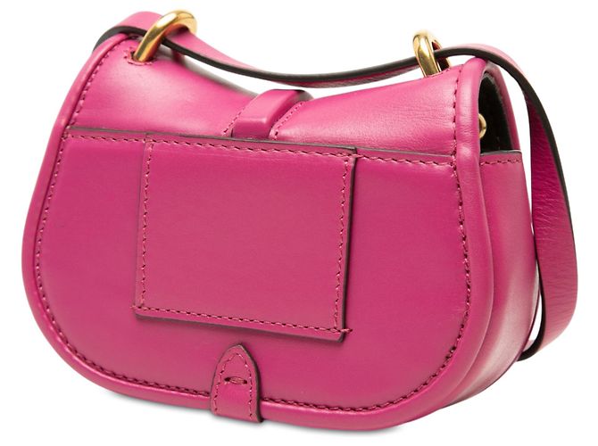 Fendi Pink Nano Leather FF C mon Crossbody Rosa - vista 2