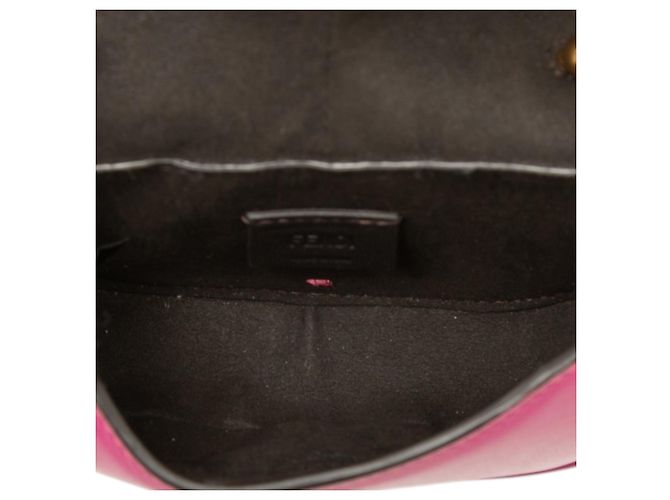 Fendi Pink Nano Leather FF C mon Crossbody Rosa - vista 4