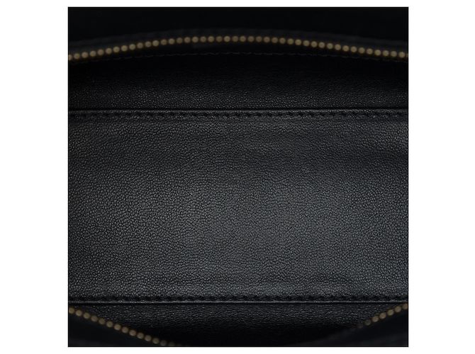 Céline Celine Brown Nano Tricolor Leather Luggage Tote Marrone Carne - vista 4