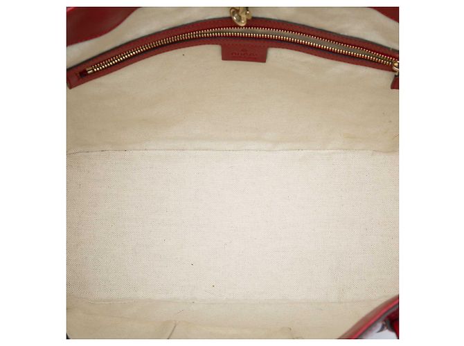 Bolso Tote Gucci Nice de charol Microguccissima rojo Roja - vista 4