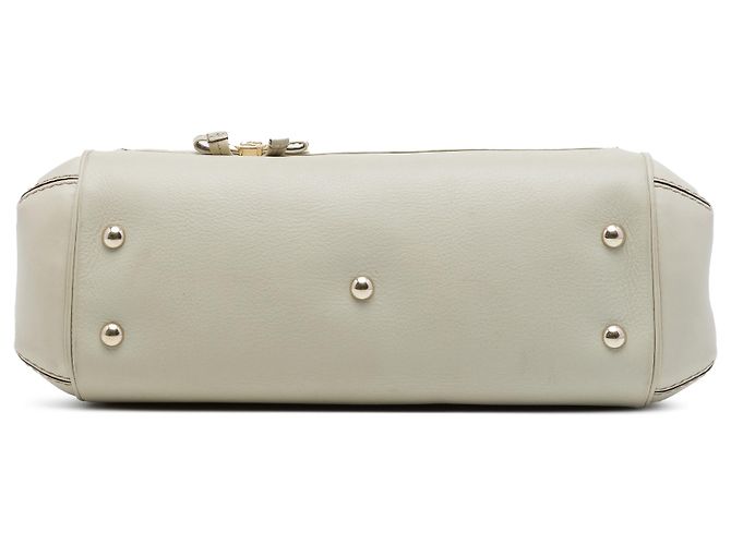 Borsa Gucci Brown Guccissima Mayfair Satchel Marrone Beige - vista 3