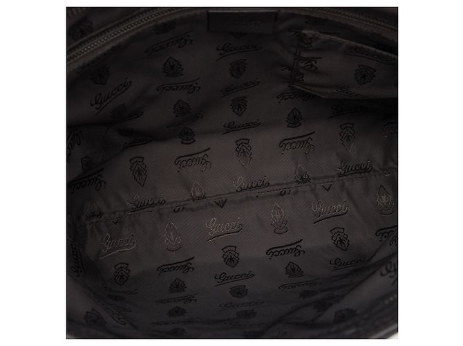 Borsa a tracolla Gucci Guccissima nera Nero - vista 4