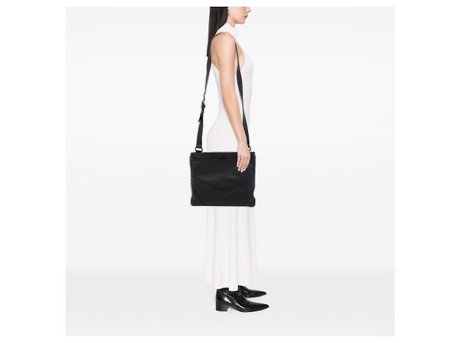 Borsa a tracolla Gucci Guccissima nera Nero - vista 6