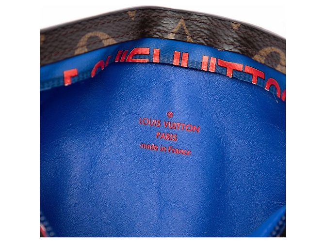 Louis Vuitton Brown Monogram Outdoor Ribbon Pochette Braun - Ansicht 5