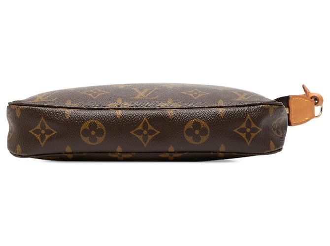 Louis Vuitton Brown Monogram Pochette Accessoires Castaño - vista 3