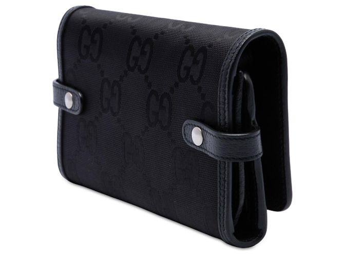 Borsa a tracolla Gucci Black GG Nylon Off The Grid Nero - vista 2