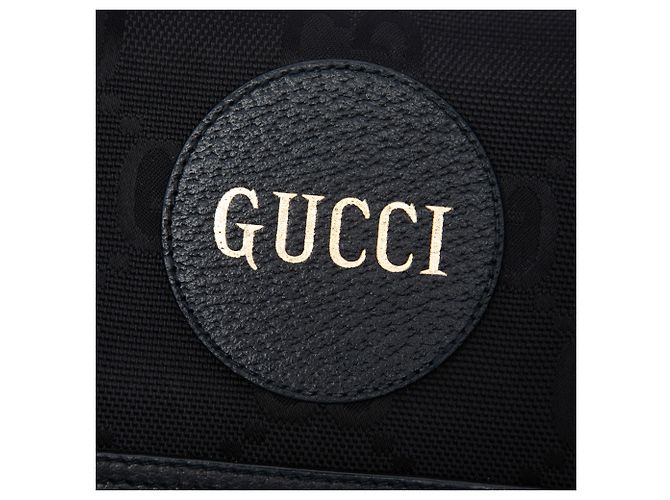 Borsa a tracolla Gucci Black GG Nylon Off The Grid Nero - vista 5