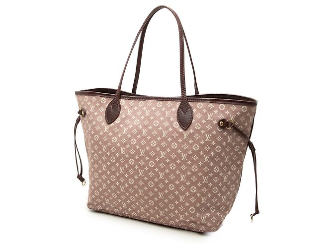 Louis Vuitton Pink Monogram Idylle Neverfull MM Rosa - vista 2