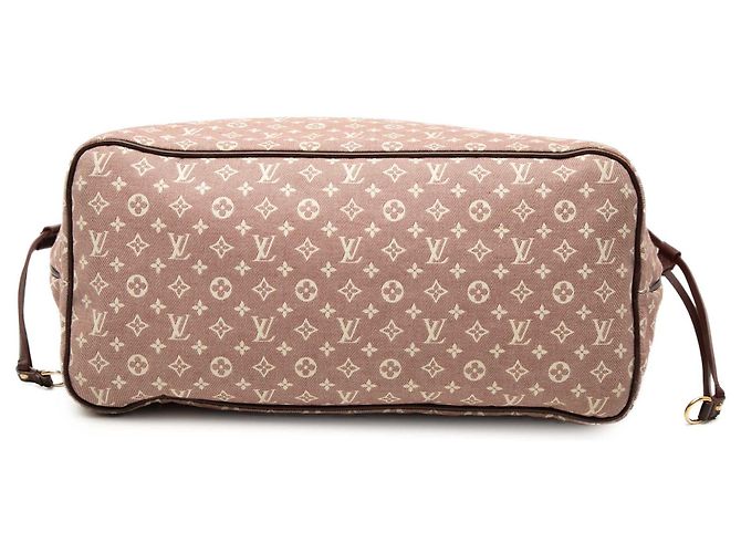 Louis Vuitton Pink Monogram Idylle Neverfull MM Rosa - vista 3