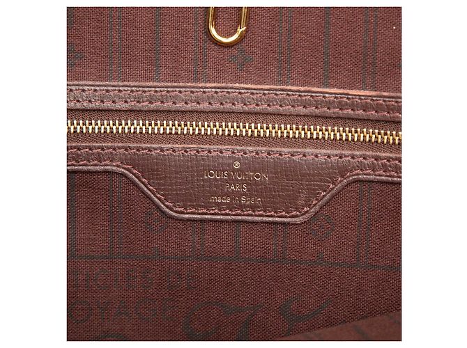 Louis Vuitton Pink Monogram Idylle Neverfull MM Rosa - vista 5