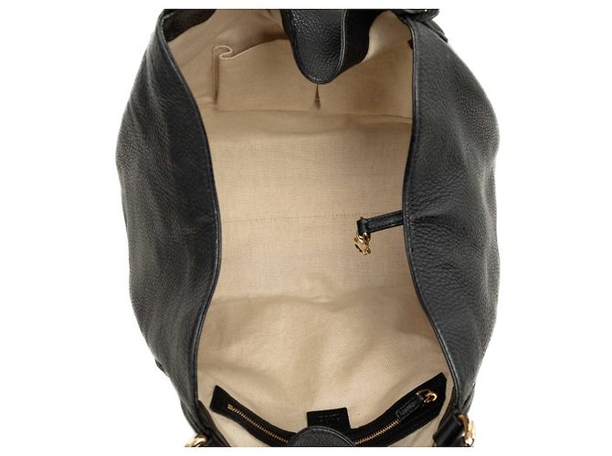 Borsa Tote Gucci Soho Cellarius in pelle nera, dimensione Medium Nero - vista 4