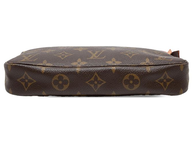 Louis Vuitton Brown Monogram Pochette Accessoires Castaño - vista 3