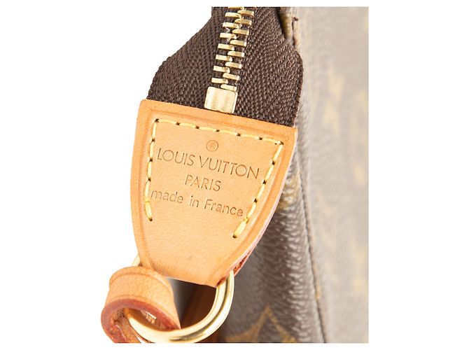 Louis Vuitton Brown Monogram Pochette Accessoires Castaño - vista 5