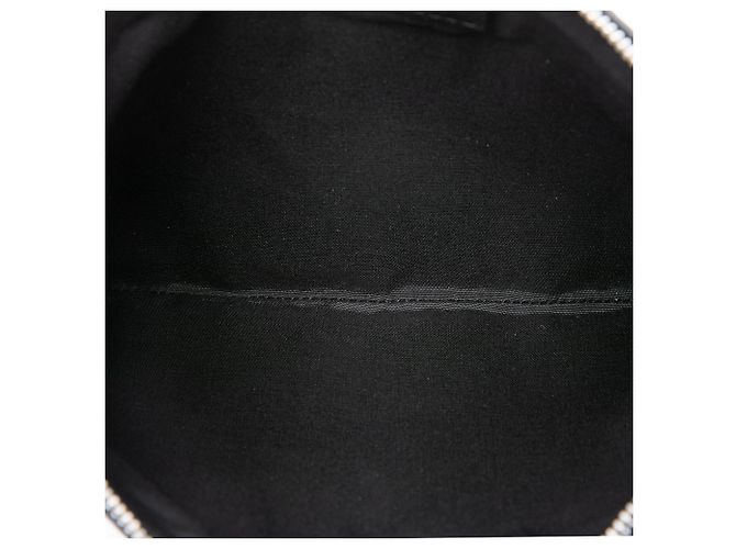 Clutch Atelier Dior de piel de becerro granulada negra Negro - vista 4