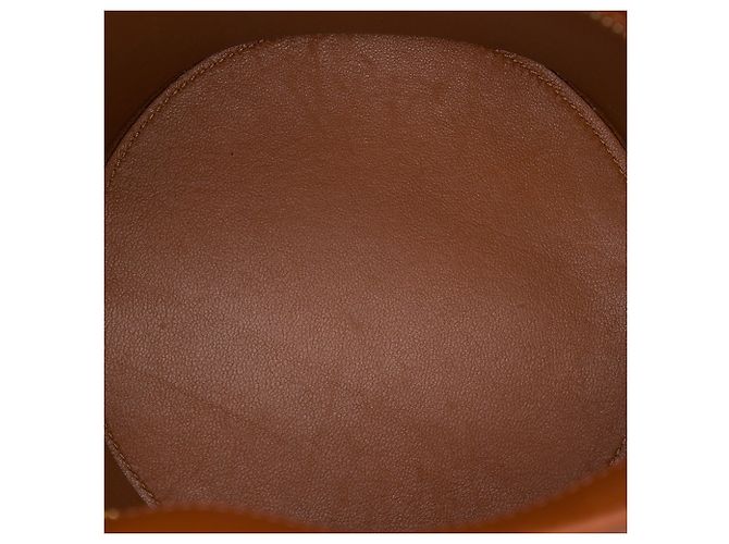 Céline Borsa secchiello Celine Crecy in tela a righe blu Blu navy - vista 4