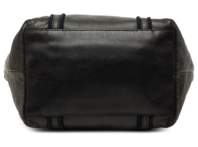 Tote Prada in vitello morbido nero - vista 3