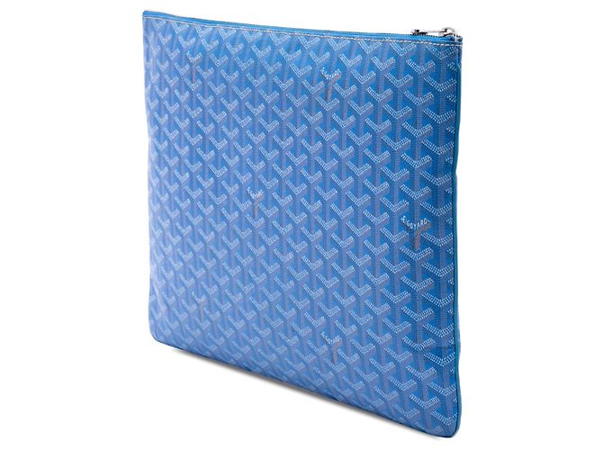 Goyard Blue Goyardine Senat GM Azul - vista 2
