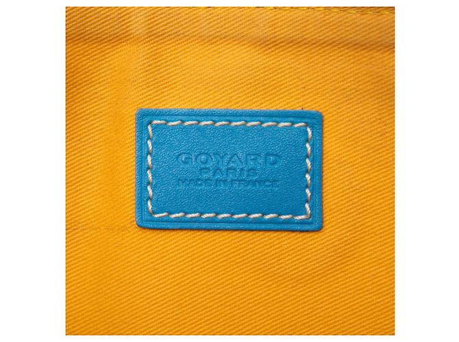 Goyard Blue Goyardine Senat GM Azul - vista 5